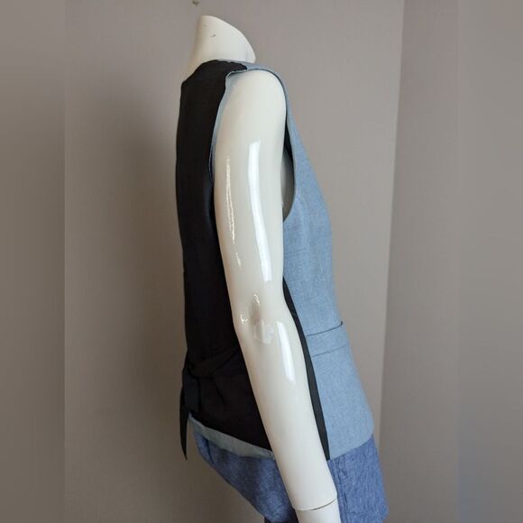 Vintage Mondi Wool Vest – Made in Germany – Adjustable Back – US 6/8 - Picture 7 of 10